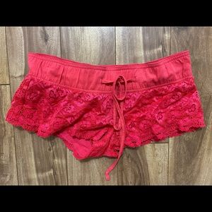 3/$25!!💫 -Lace pajama shorts